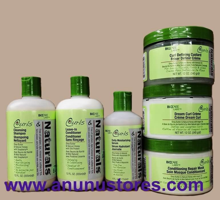 Bio Care Labs Curls & Naturals Hair Products